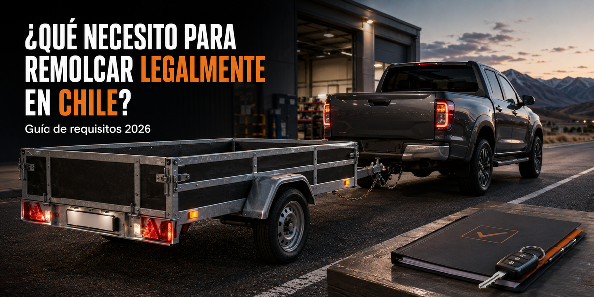 Qué necesitas para remolcar legalmente en Chile: requisitos esenciales