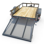 Carro de Arrastre Plano con Rampa 1.000 kg – Plataforma 300 × 200 cm