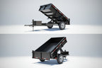 Carro Multicarga 1000 kg con Función Minitolva – Plataforma 2x1 m para Carga Pesada