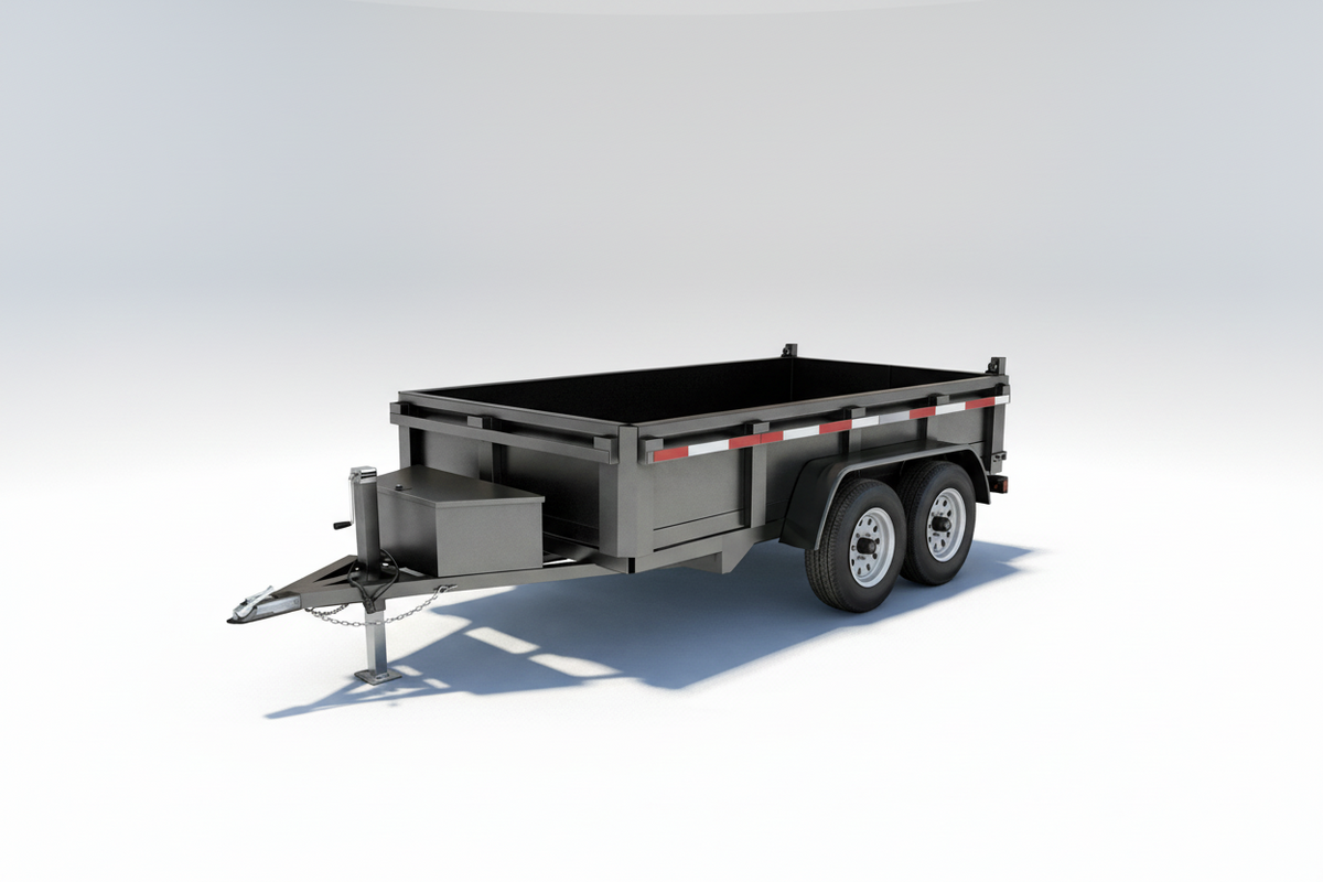 Carro Multicarga Reforzado Doble Eje – 2.500 kg