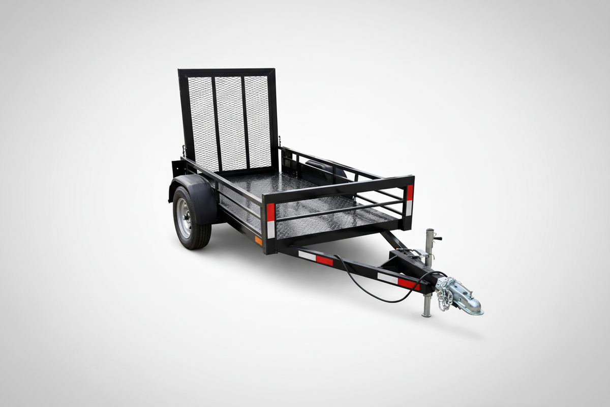 Carro Multicarga con Rampa Abatible – Transporte Versátil de Carga General