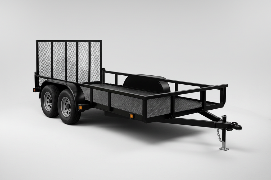 Carro de Arrastre Cama Baja con Rampa – 2.000 kg