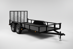Carro de Arrastre Cama Baja con Rampa – 2.000 kg