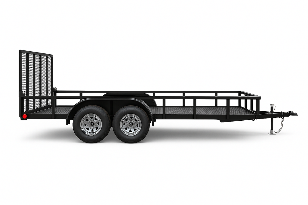 Carro de Arrastre Cama Baja con Rampa – 2.000 kg