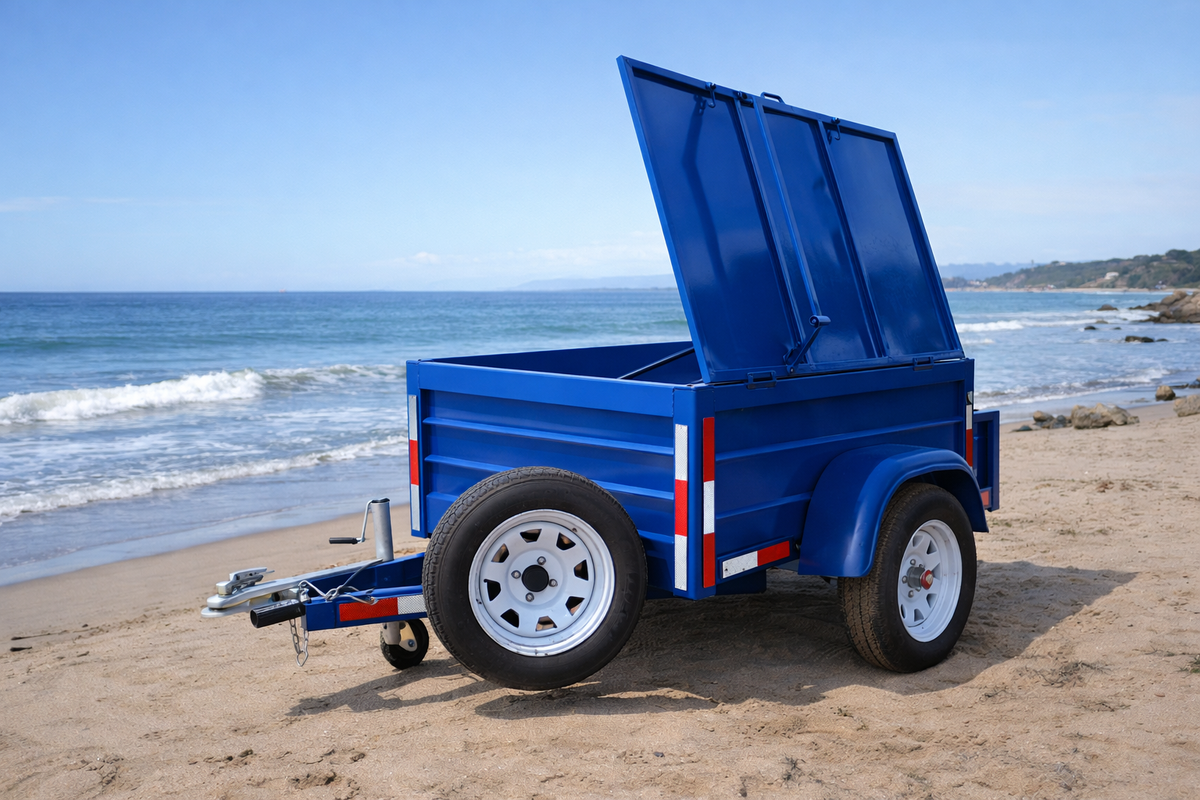 Carro de Arrastre Cerrado Multicarga 650 kg – Uso General