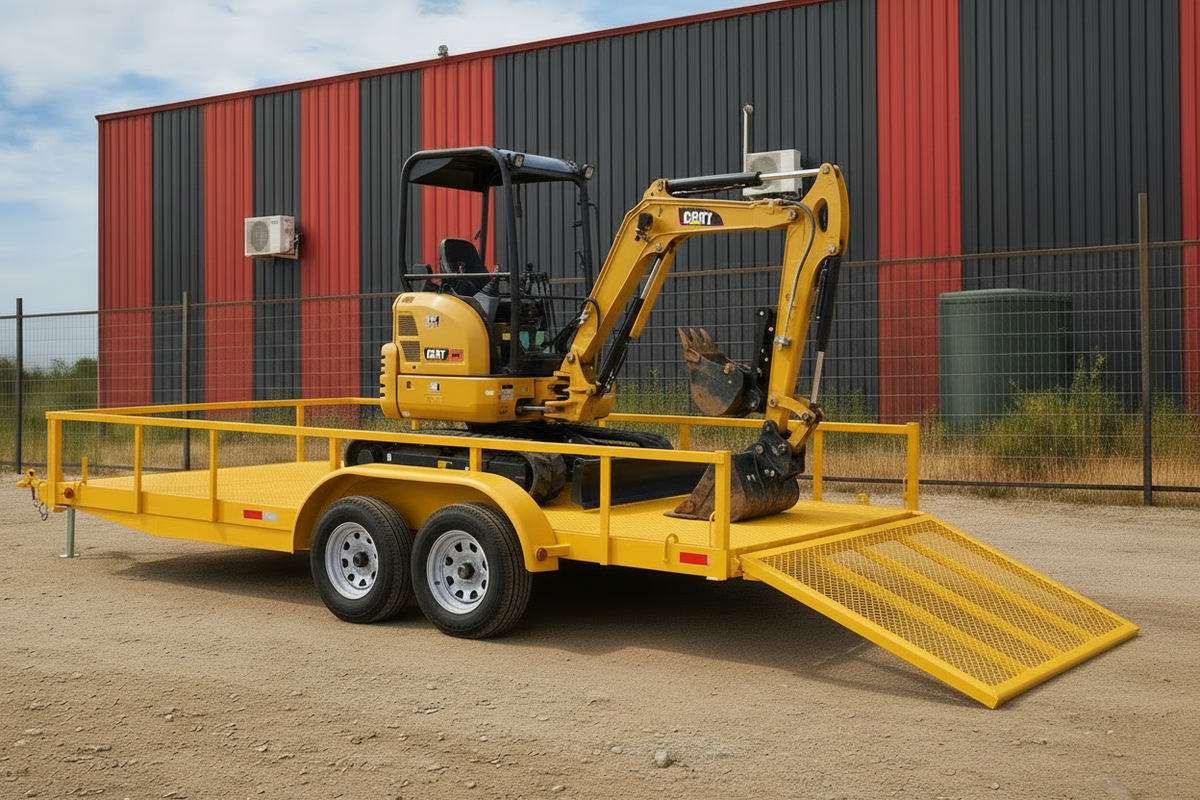 Carro de Arrastre Doble Eje con Rampa Abatible – 2.000 kg 5MT