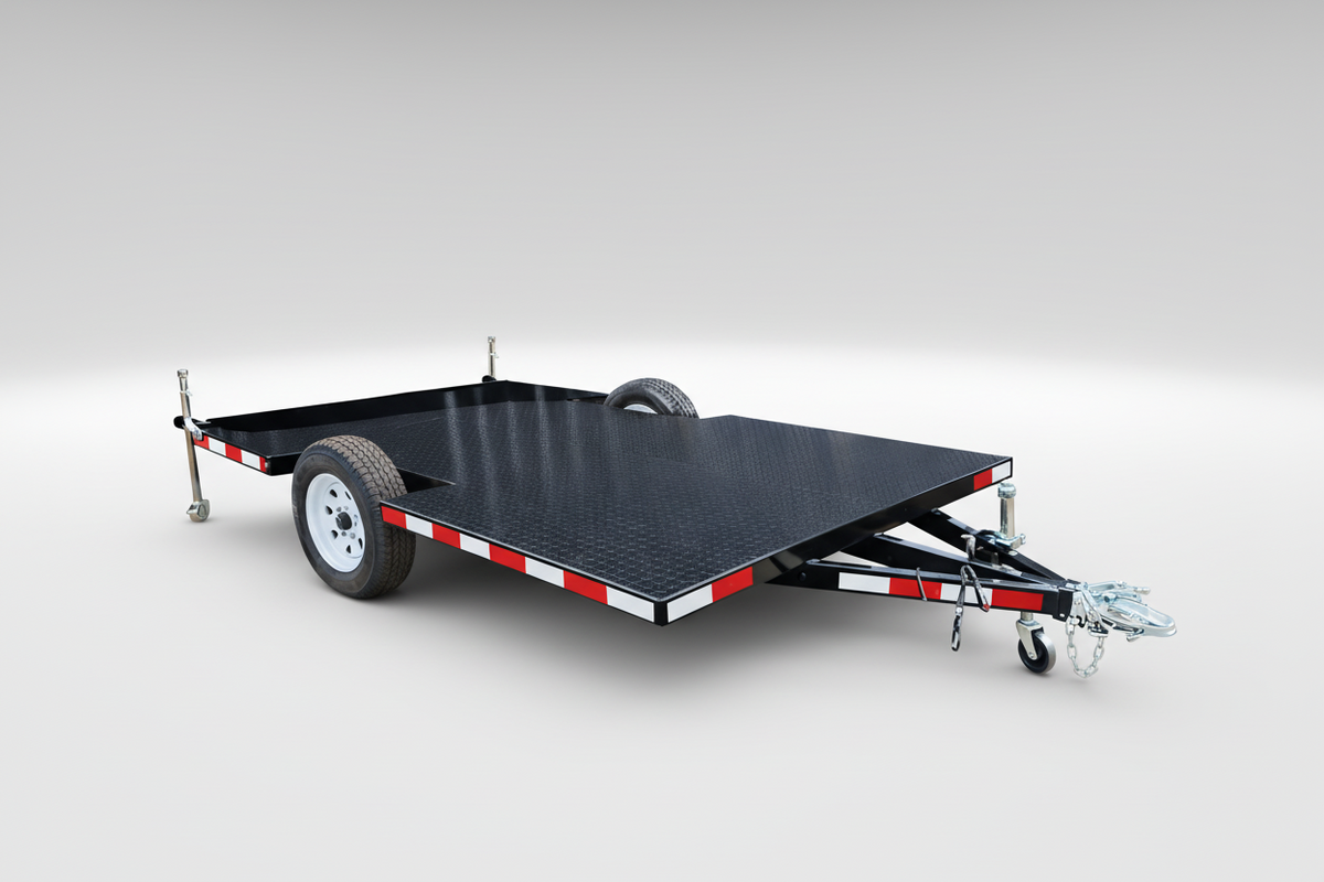 Carro de Arrastre Plano 1.000 kg – Plataforma Metálica 3 × 2 m