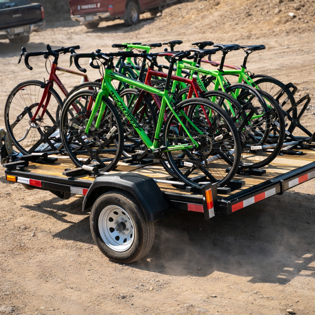 Carro de Arrastre Portabicicletas – Plataforma 3 × 2 m