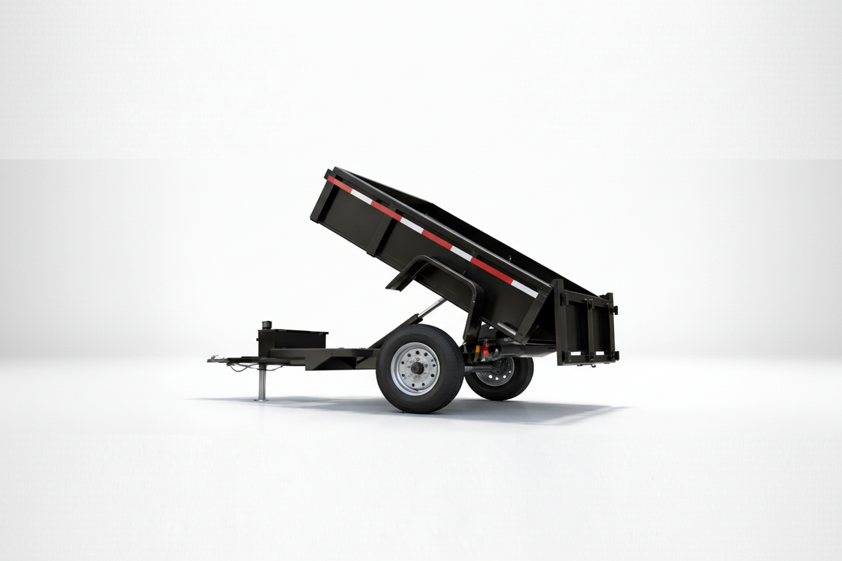 Carro Multicarga 1000 kg con Función Minitolva – Plataforma 2x1 m para Carga Pesada