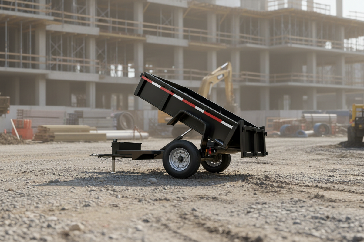 Carro Multicarga 1000 kg con Función Minitolva – Plataforma 2x1 m para Carga Pesada