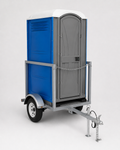 Carro Plano para Baño Químico – Plataforma 120 × 120 cm