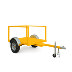 Carro Plano para Baño Químico – Plataforma 120 × 120 cm