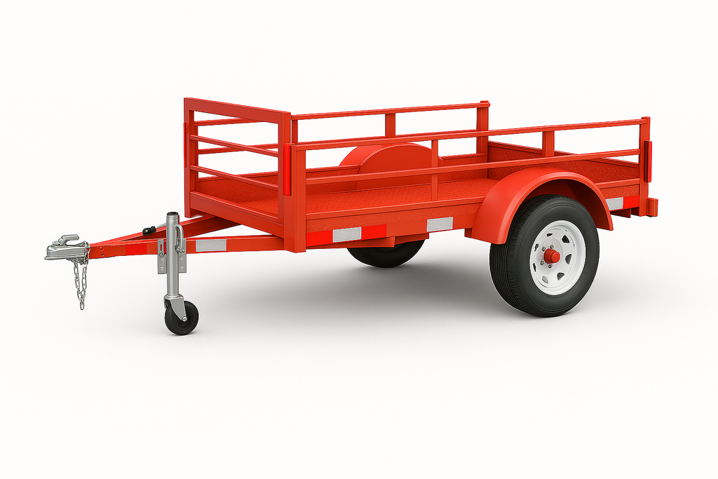Carro de Arrastre Carga Ligera 650 kg con Rampas desmontables – Plataforma 2 × 1 m