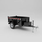 Carro Multicarga 1000 kg con Función Minitolva – Plataforma 2x1 m para Carga Pesada