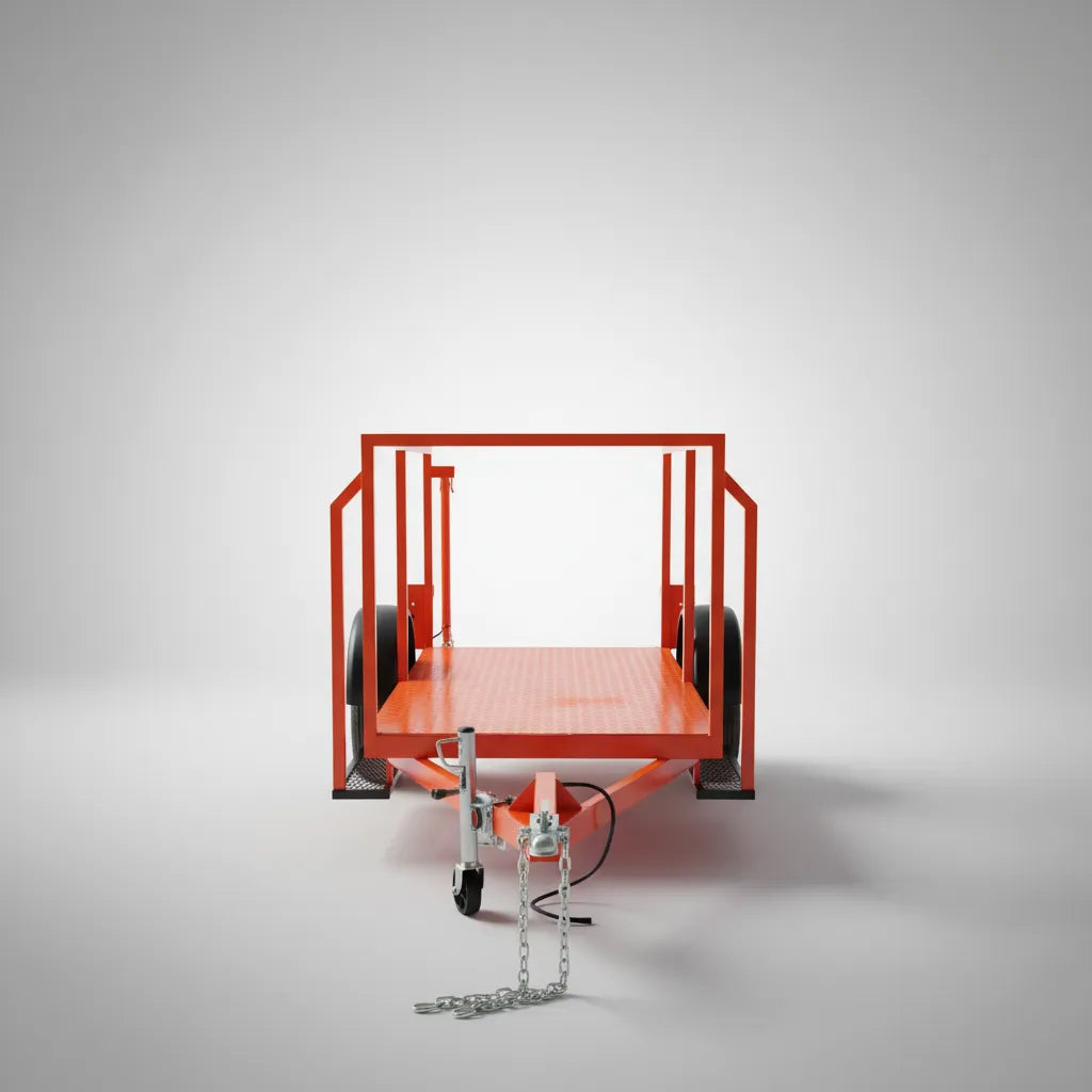 Carro Plano para 2 Baños Químicos – Plataforma 240 cm