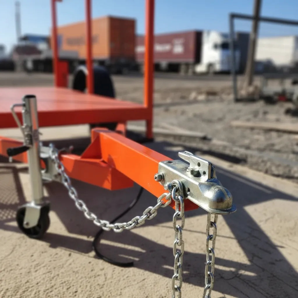 Carro Plano para 2 Baños Químicos – Plataforma 240 cm
