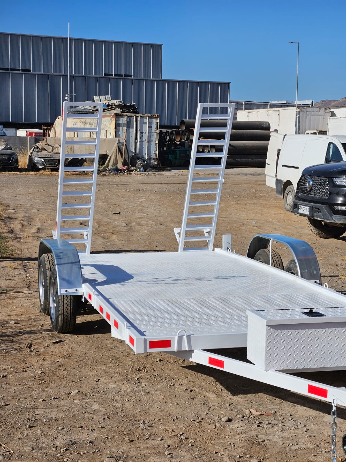 Carro de Arrastre para Miniexcavadora – Capacidad 2.000 kg