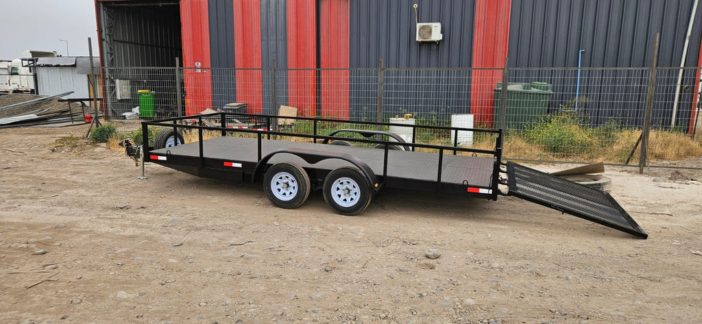 Carro de Arrastre Doble Eje con Rampa Abatible – 2.000 kg 5MT