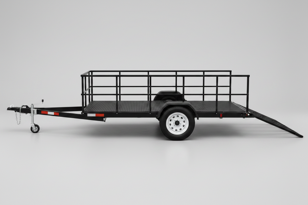 Carro Multicarga con Rampa Abatible – Barandas altas