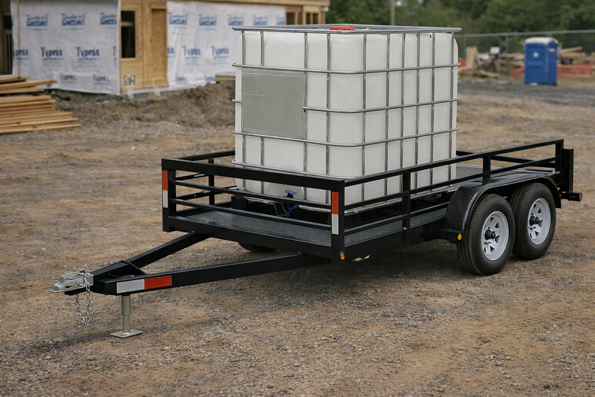 Carro de Arrastre para IBC de Agua 1.000 Litros (2.500 kg)
