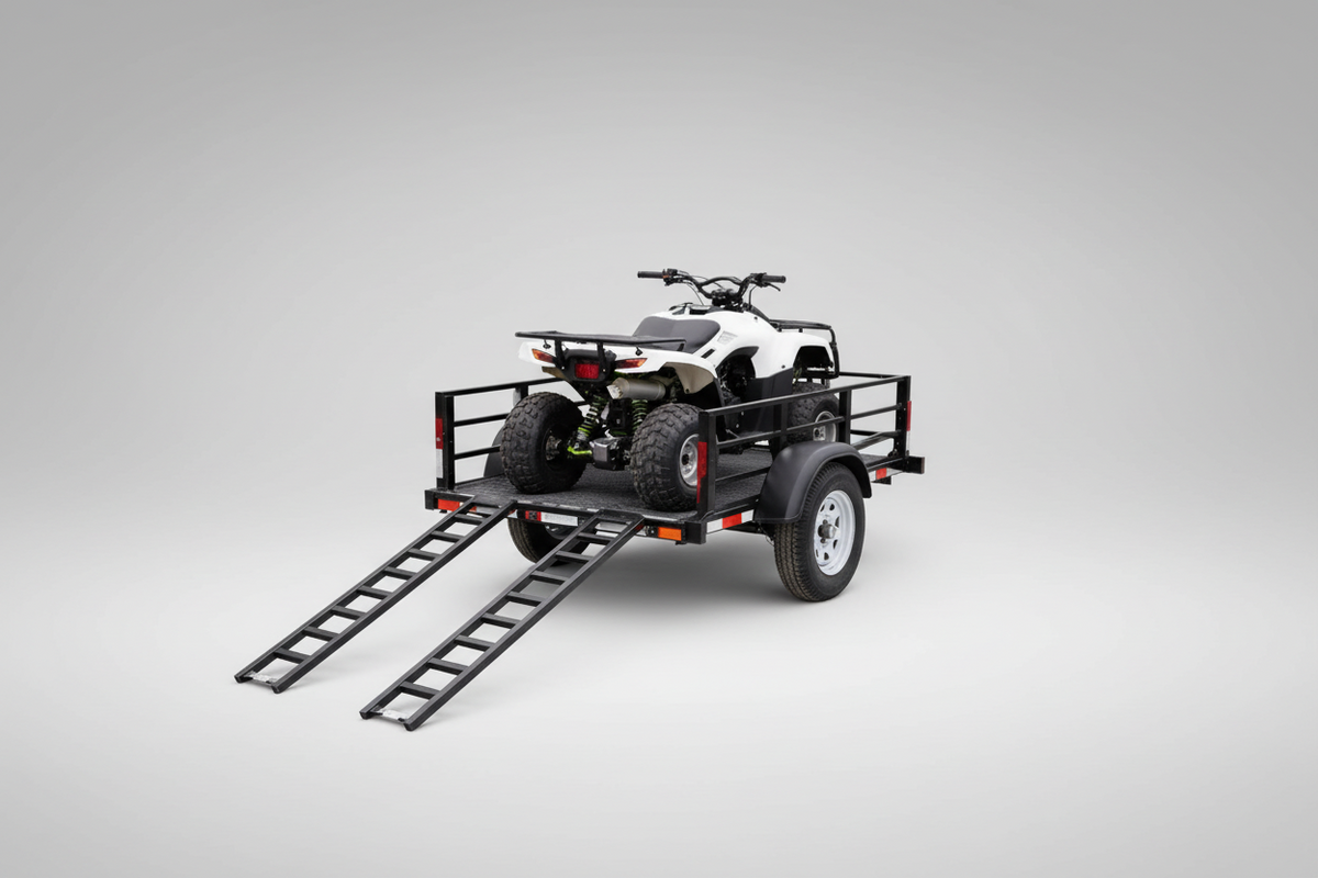 Carro de Arrastre para Tableros con Rampas Desmontables – 1.000 kg