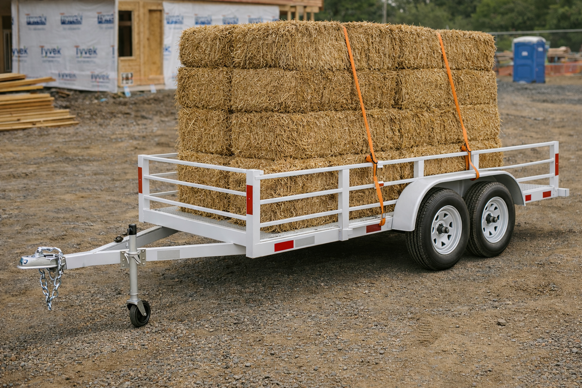 Carro Plano Reforzado Doble Eje – 1.200 kg