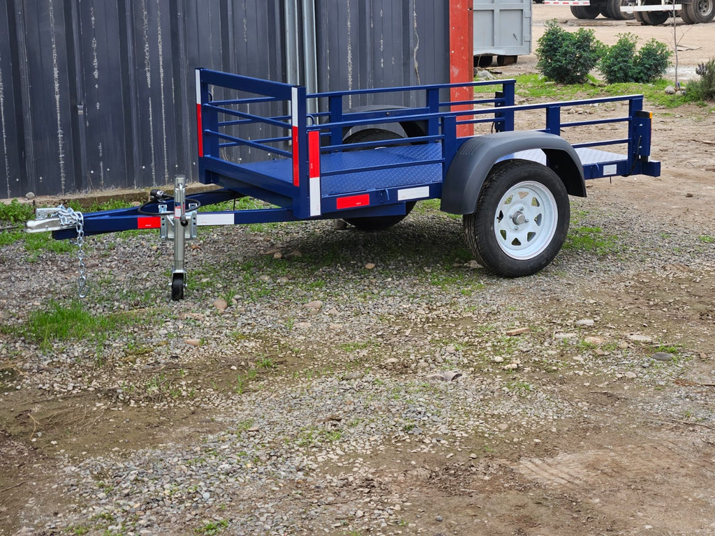 Carro de Arrastre Carga Ligera 650 kg con Rampas desmontables – Plataforma 2 × 1 m
