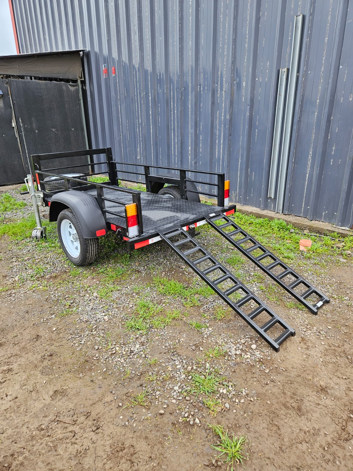 Carro de Arrastre para Tableros con Rampas Desmontables – 1.000 kg