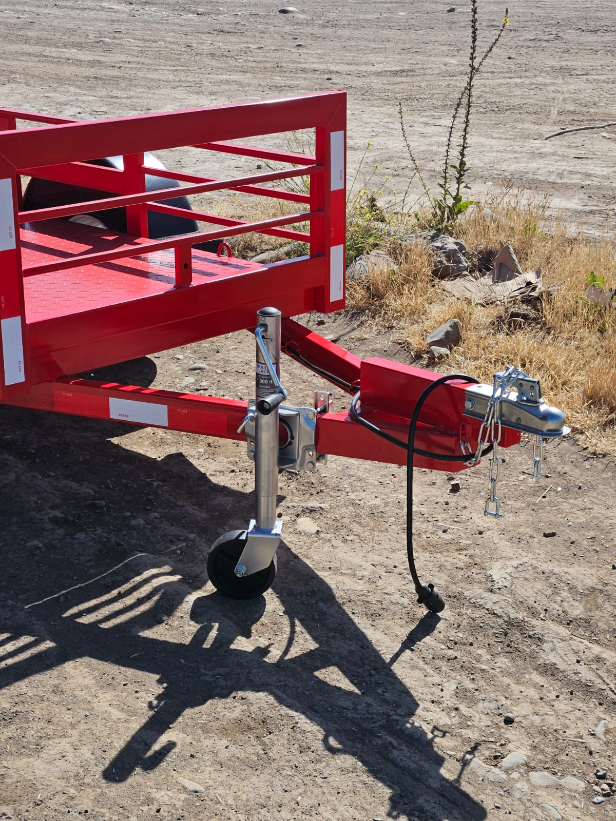 Carro de Arrastre Carga Ligera 650 kg con Rampas desmontables – Plataforma 2 × 1 m