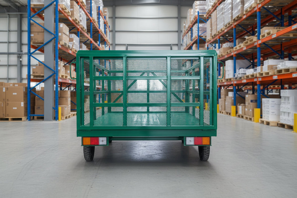 Carro de Arrastre Porta Basureros – Uso Operativo y Logístico