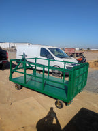 Carro de Arrastre Porta Basureros – Uso Operativo y Logístico