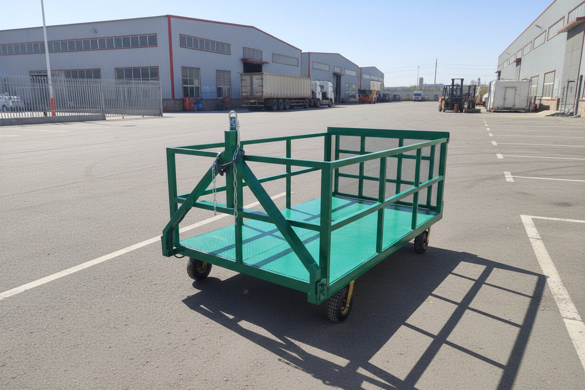 Carro de Arrastre Porta Basureros – Uso Operativo y Logístico