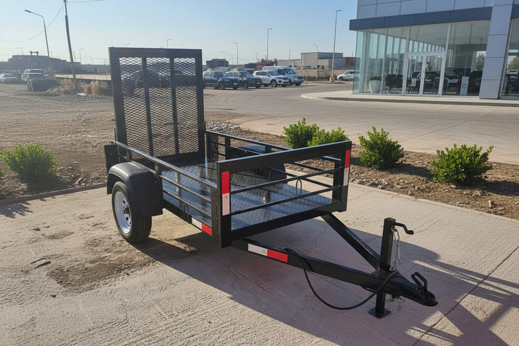 Carro Multicarga con Rampa Abatible – Transporte Versátil de Carga General