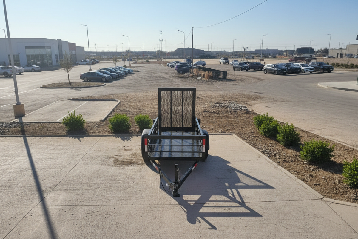 Carro Multicarga con Rampa Abatible – Transporte Versátil de Carga General