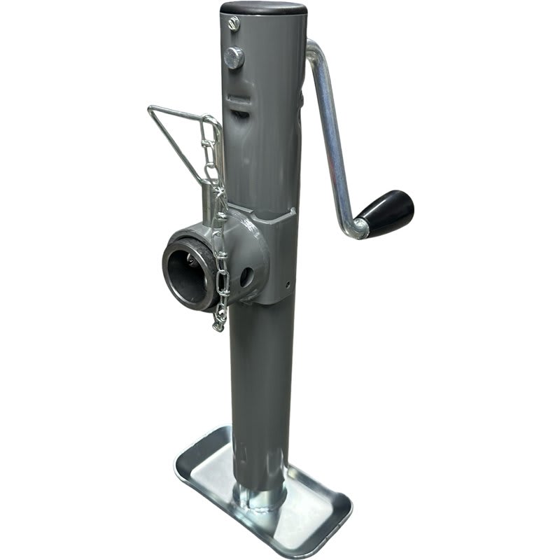 Pata estabilizadora tubo corta 2000 lb vista lateral