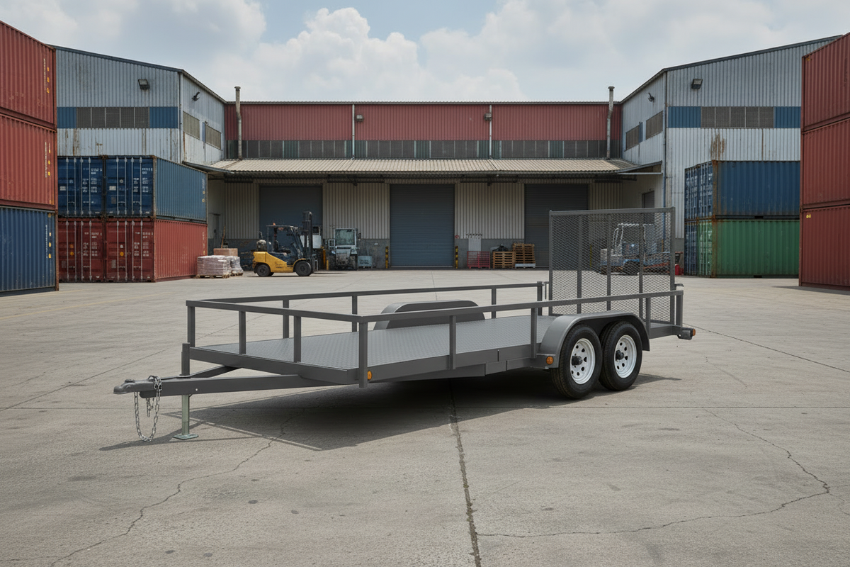Carro de Arrastre Doble Eje con Rampa Abatible – 2.000 kg 5MT