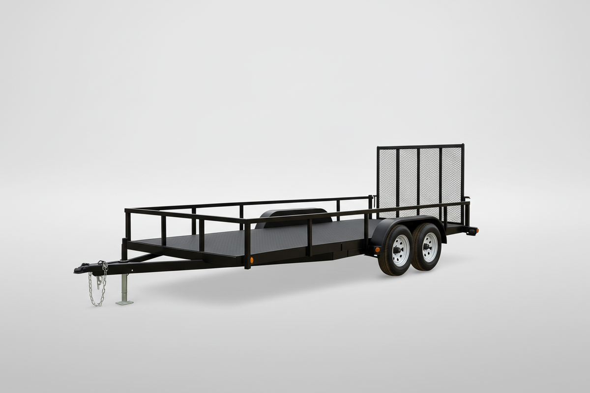 Carro de Arrastre Doble Eje con Rampa Abatible – 2.000 kg 5MT