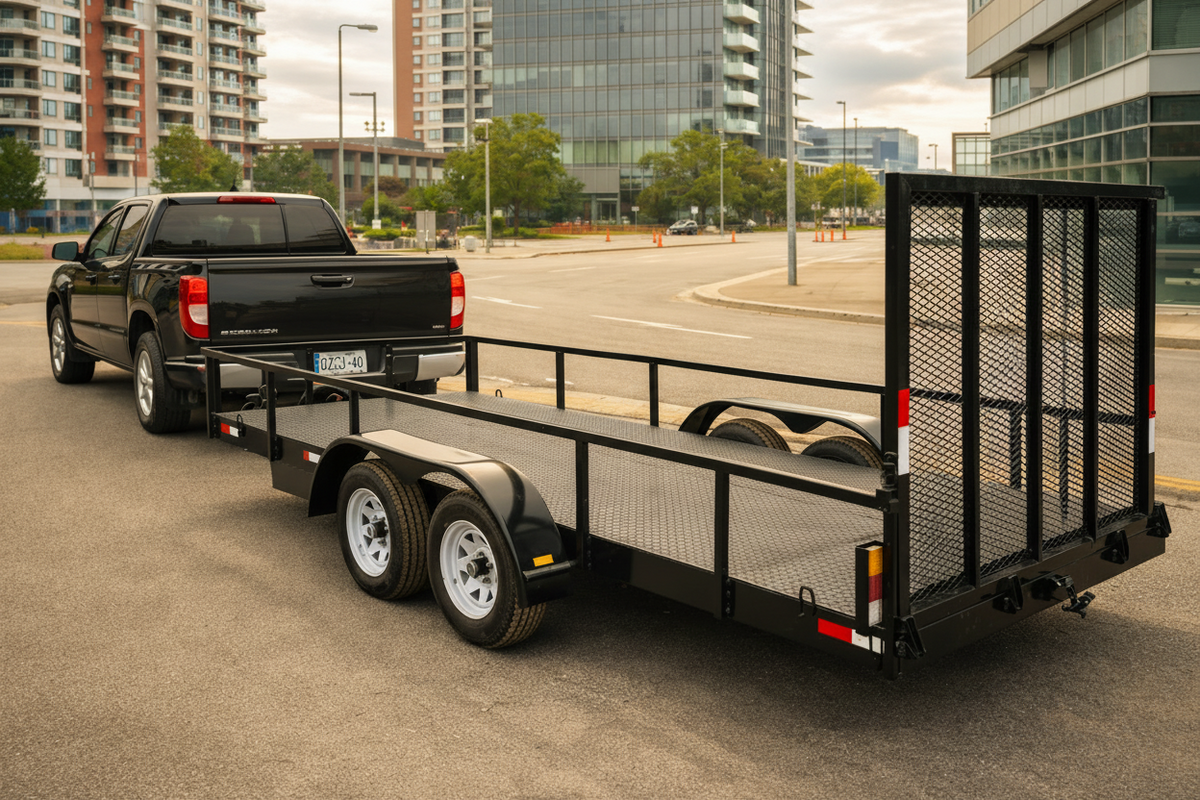 Carro de Arrastre Doble Eje con Rampa Abatible – 2.000 kg 5MT