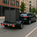 carro plano trailer plataforma transporte