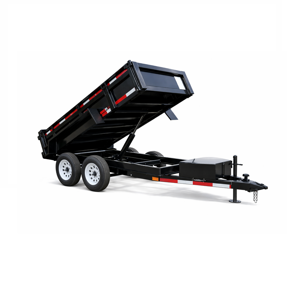 Carro de Arrastre Tipo Tolva / Volteo 2.500 kg – Caja Basculante 4 × 1,5 m
