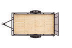 Carro de Arrastre Plano con Rampa 1.000 kg – Plataforma 300 × 200 cm