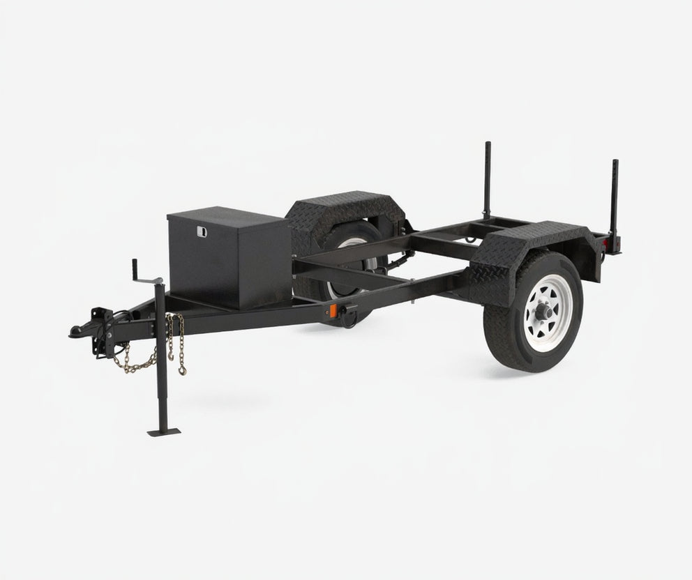 Carro de Arrastre Tipo Chasis – Base Estructural 2,5 × 1 m