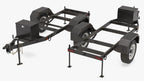 Carro de Arrastre Tipo Chasis – Base Estructural 2,5 × 1 m