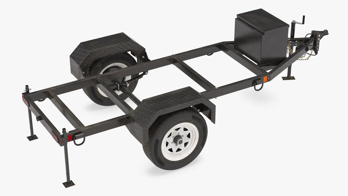 Carro de Arrastre Tipo Chasis – Base Estructural 2,5 × 1 m